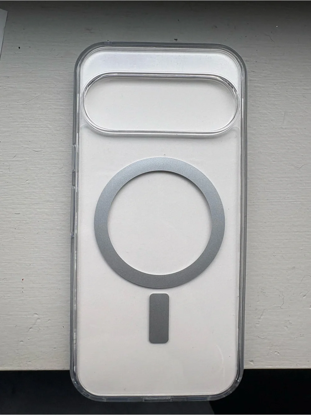 OtterBox Symmetry Series Clear Case with Silver Ring for Pixel 10 / Pixel 10 Pro